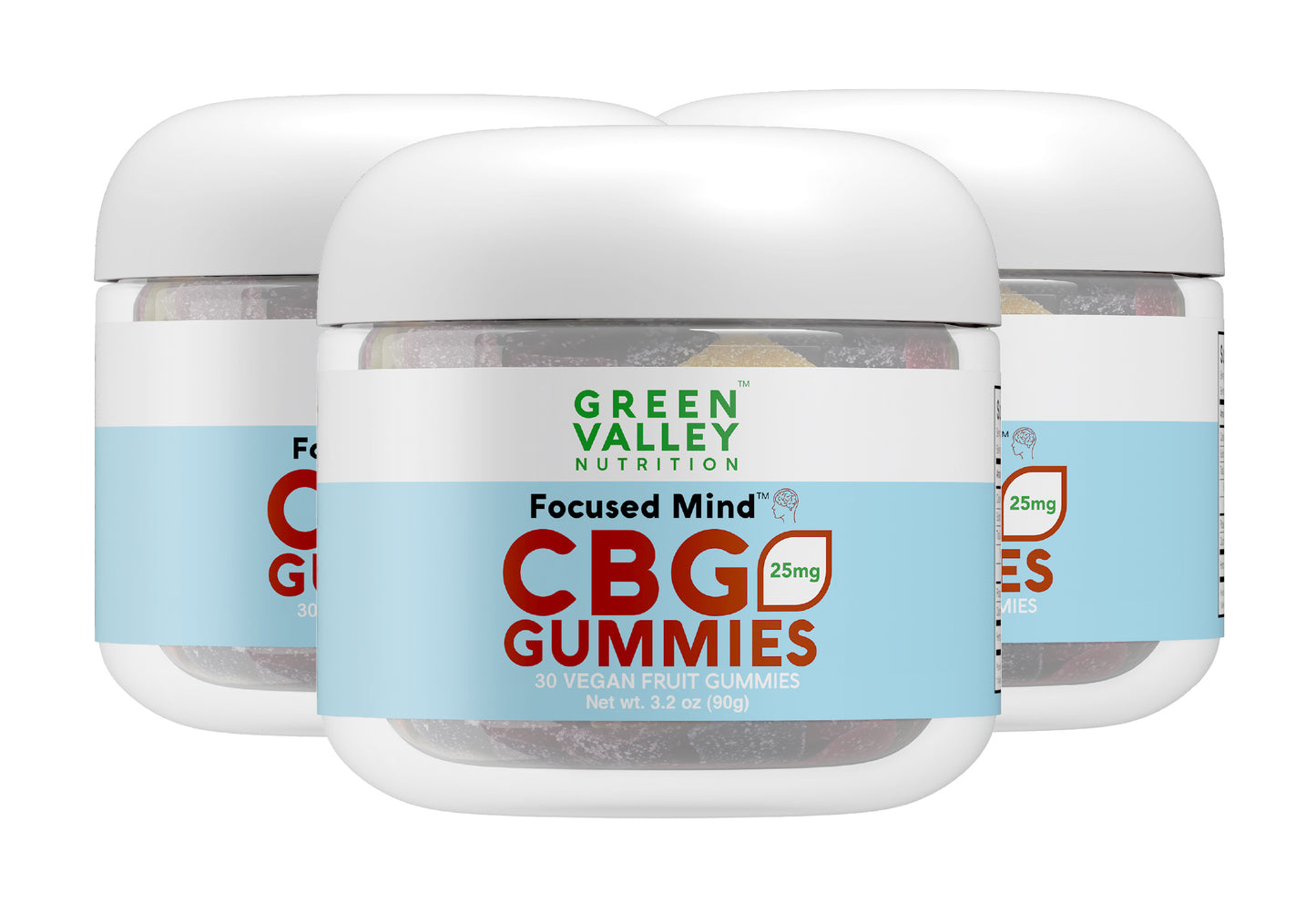 Focused Mind™ CBG Gummies 750mg