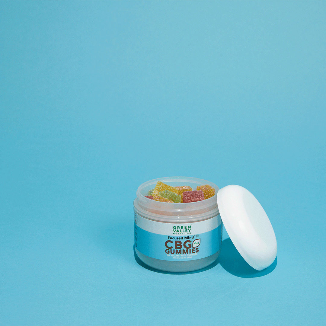 Focused Mind™ CBG Gummies 750mg