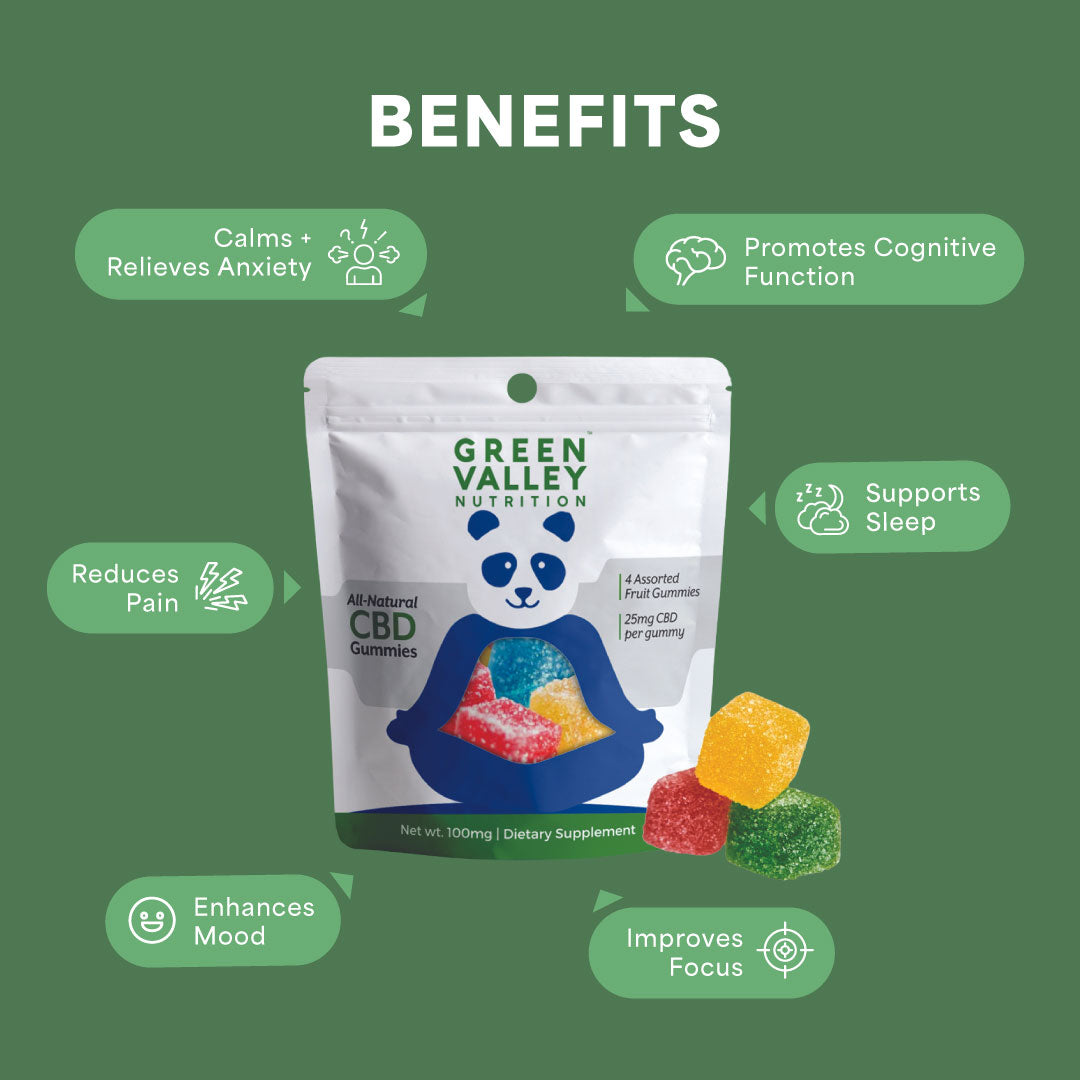 CBD Gummies 100mg Bag
