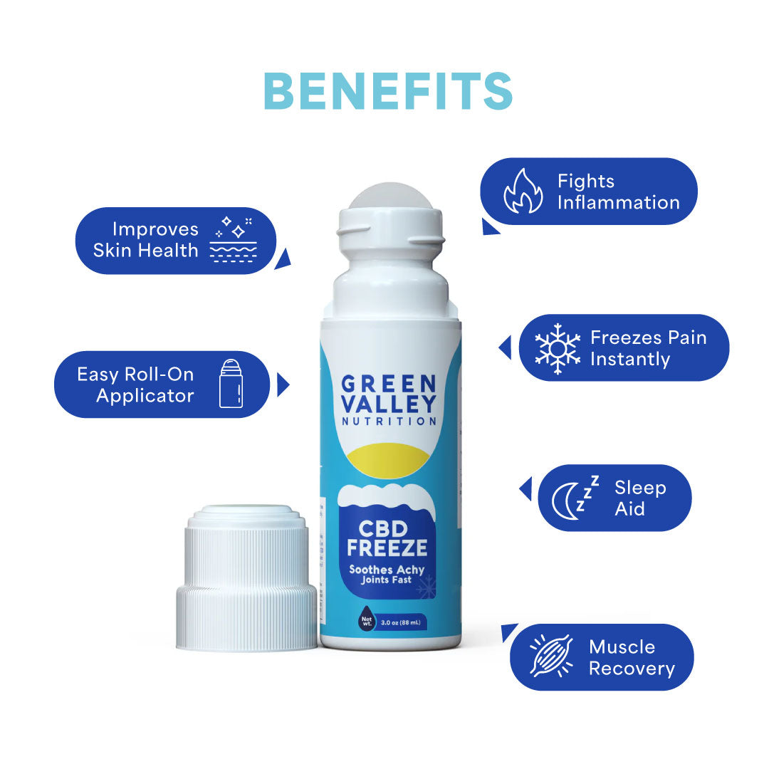 CBD Freeze™ Roll-On Pain Relief Gel