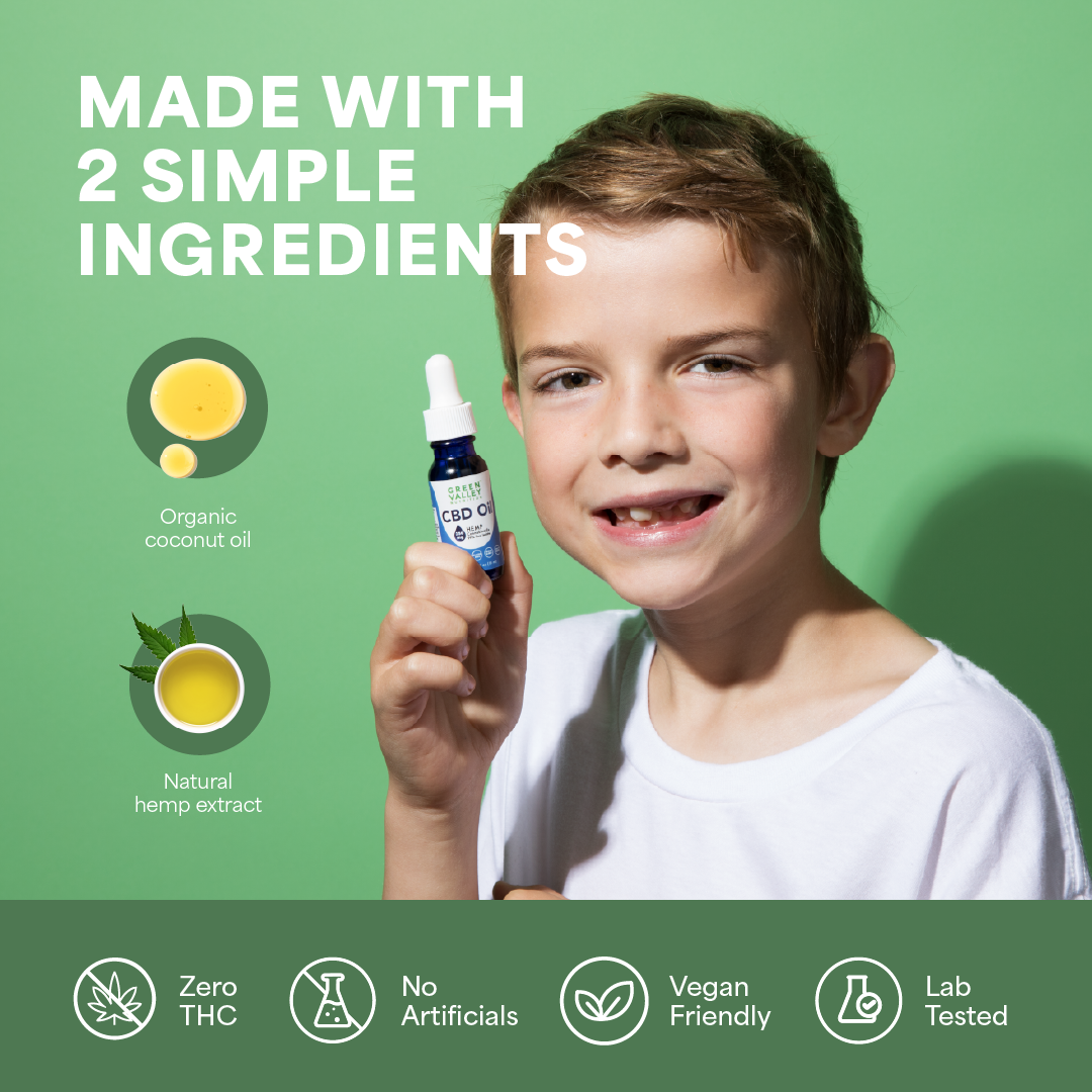CBD Oil Drops - Kids 350mg