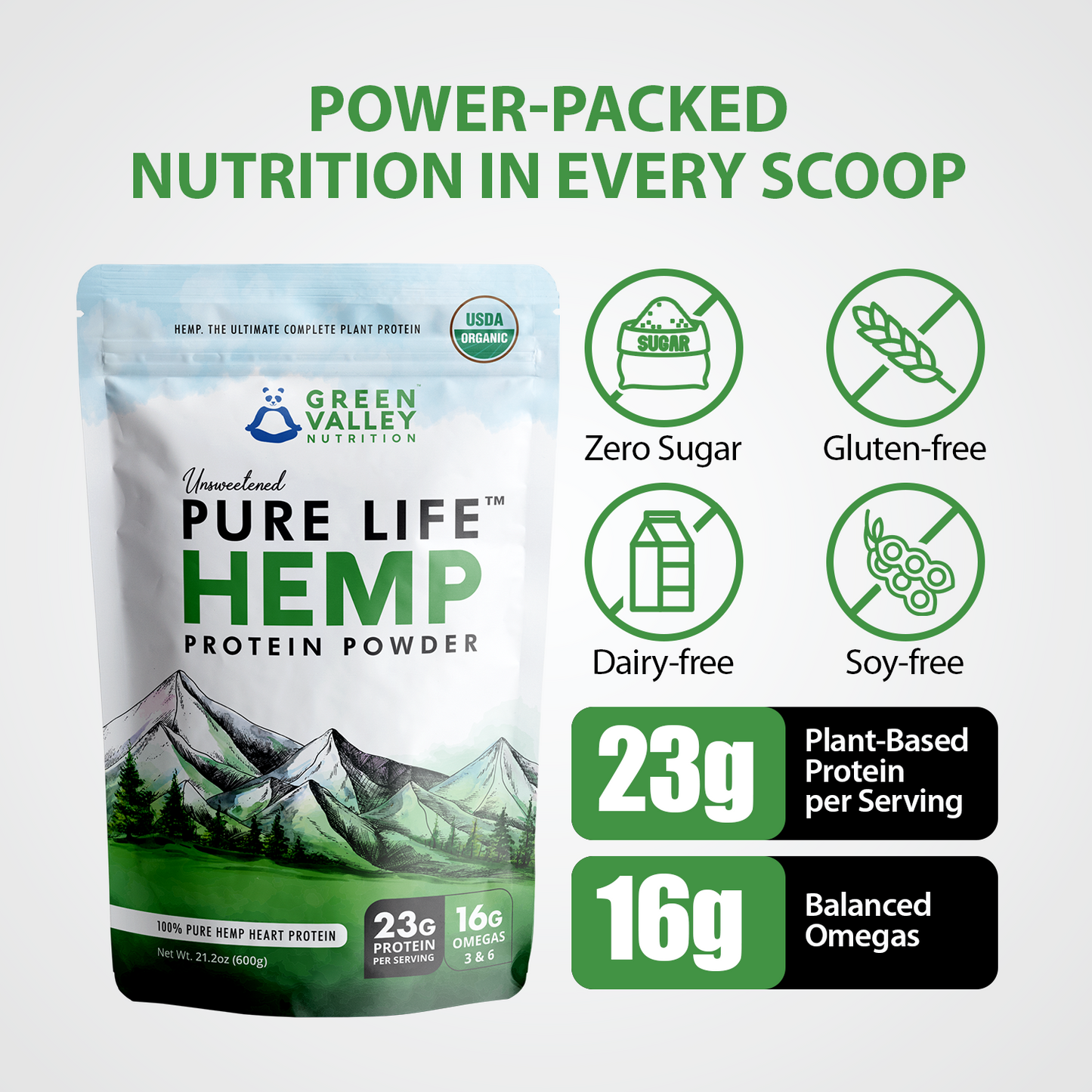 Pure Life™ Hemp Protein Powder