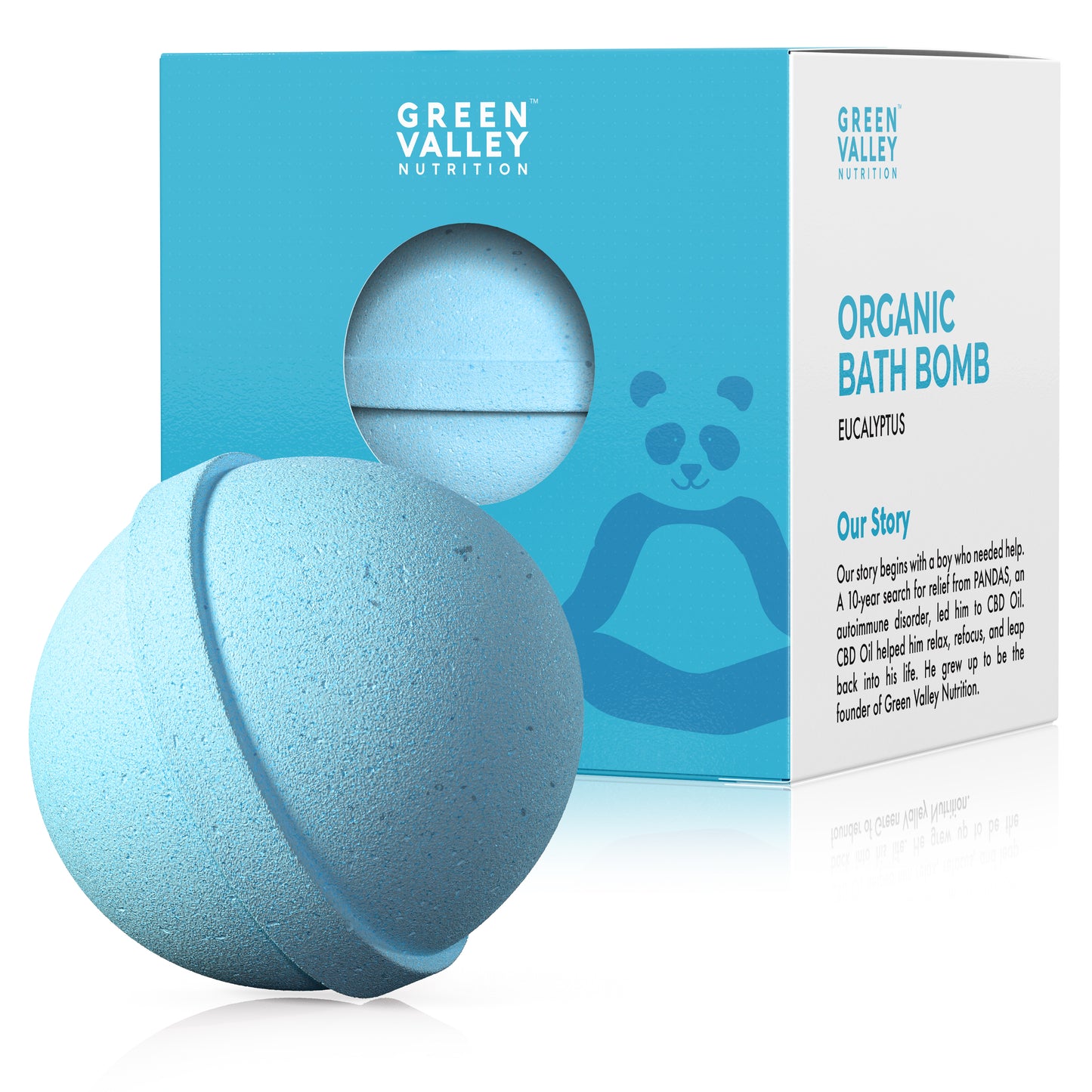 CBD Bath Bomb - Eucalyptus