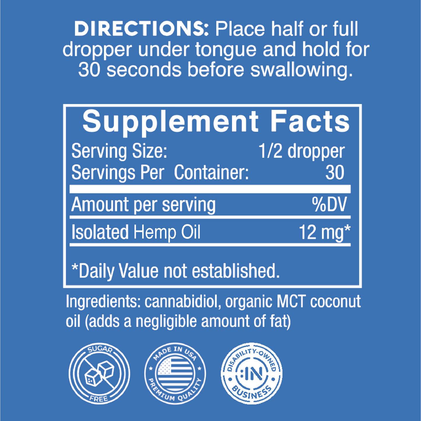 Calming Drops for Kids - 350mg